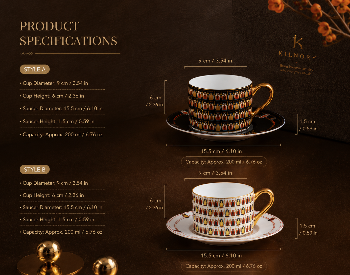 Sanctum Coffee Tazas para pareja