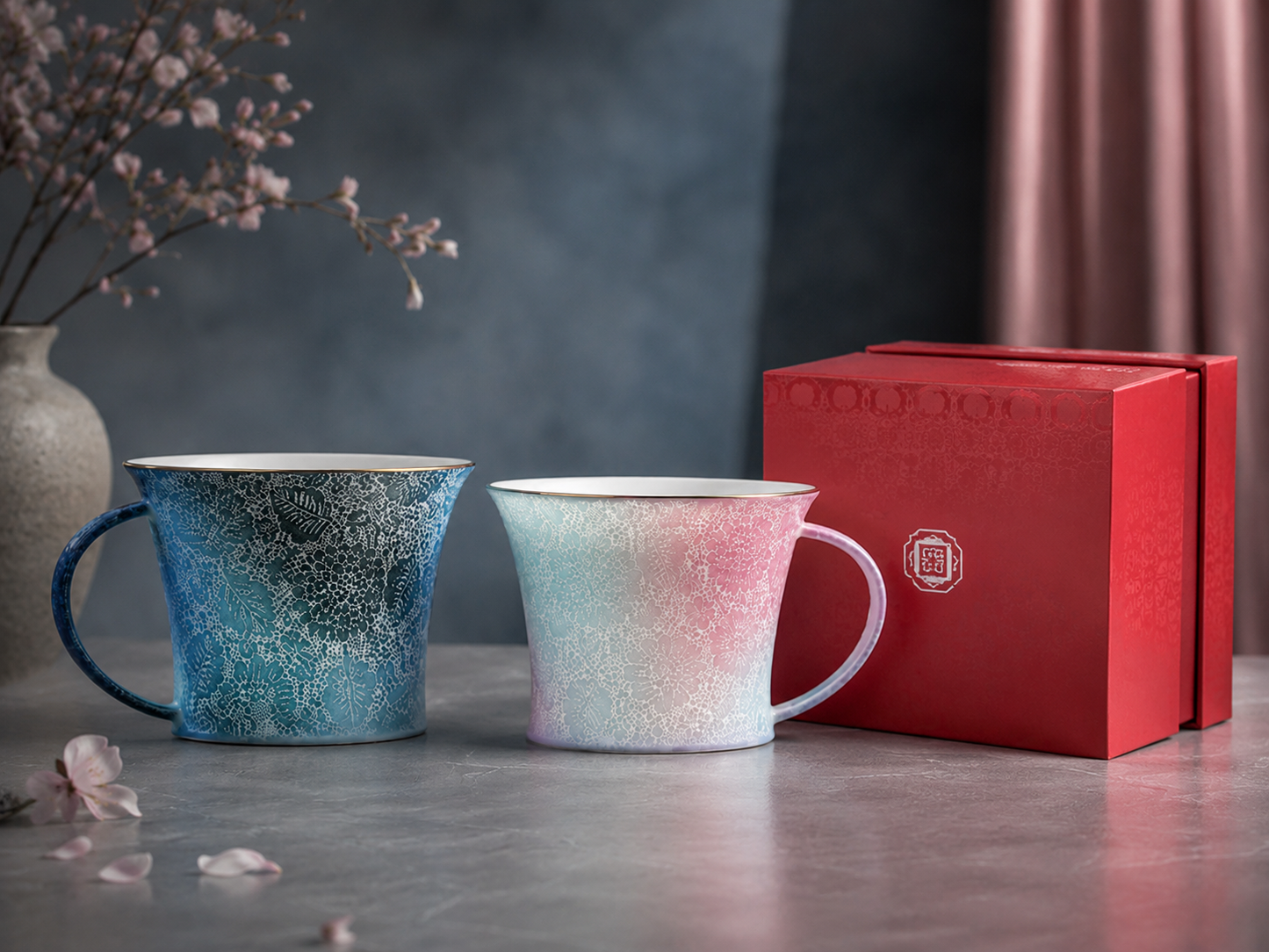 Liora Coffee Couple Mugs