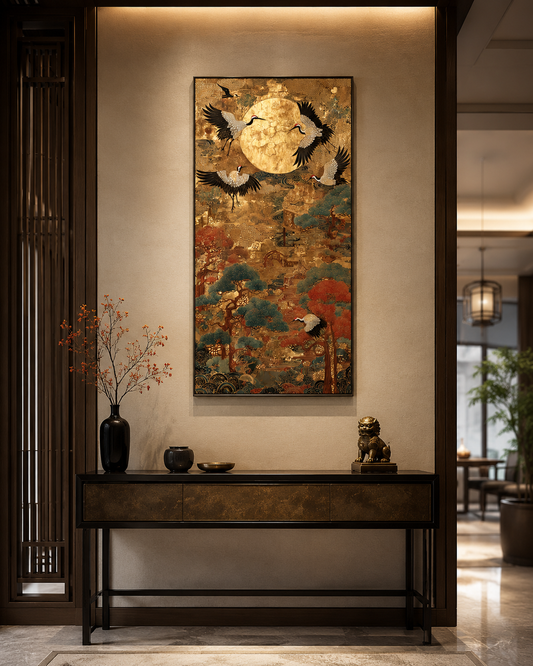 Lunacrest Hand-Painted Wall Art