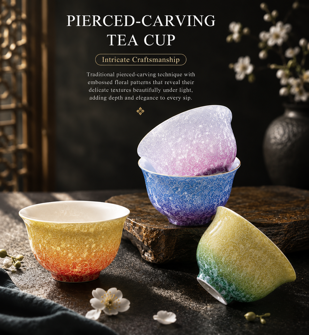 Luminara Set de Tazas de Té