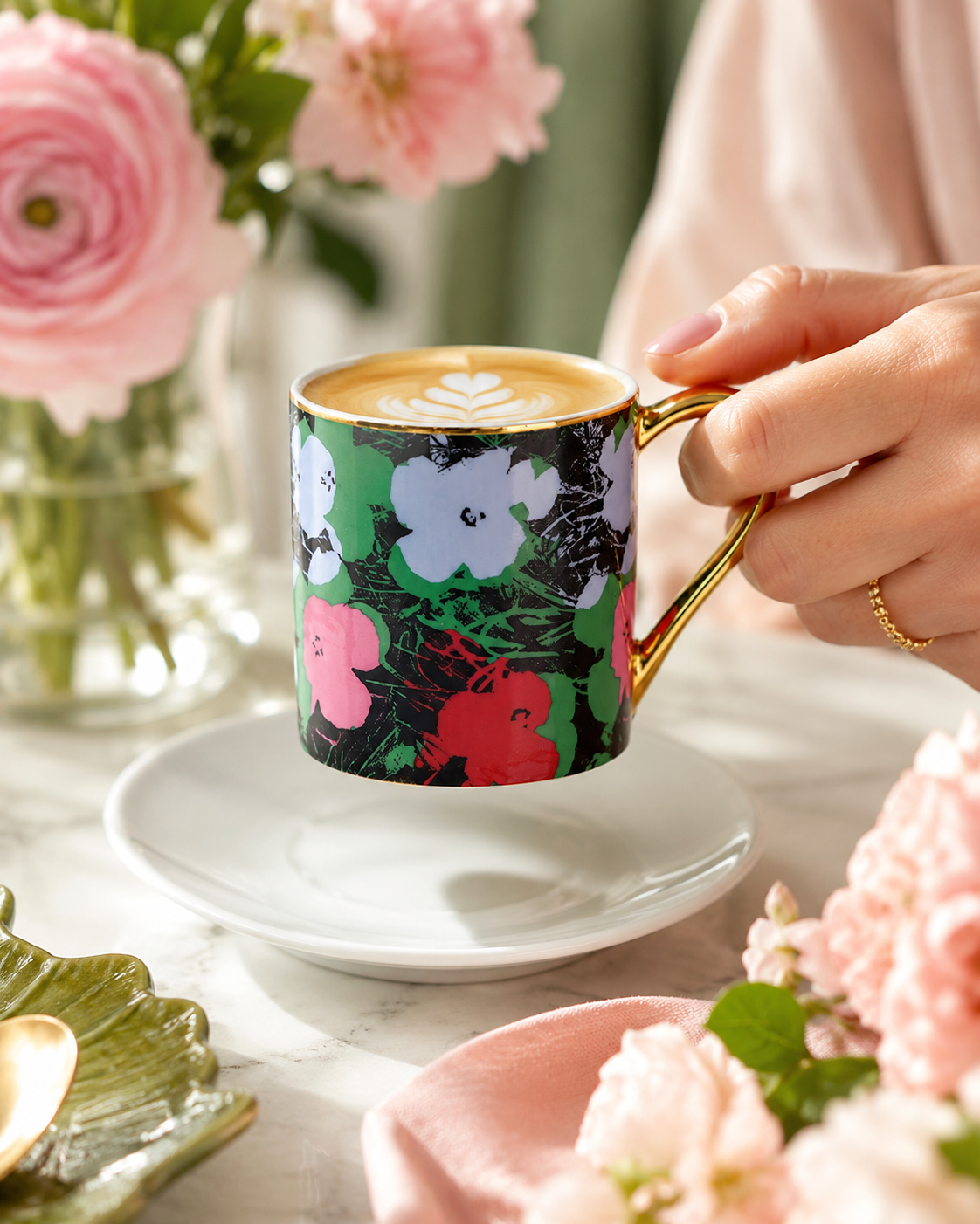Floravia Coffee Cup