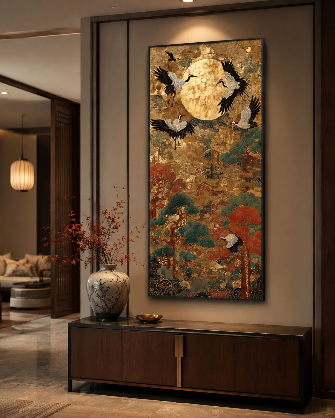 Lunacrest Hand-Painted Wall Art