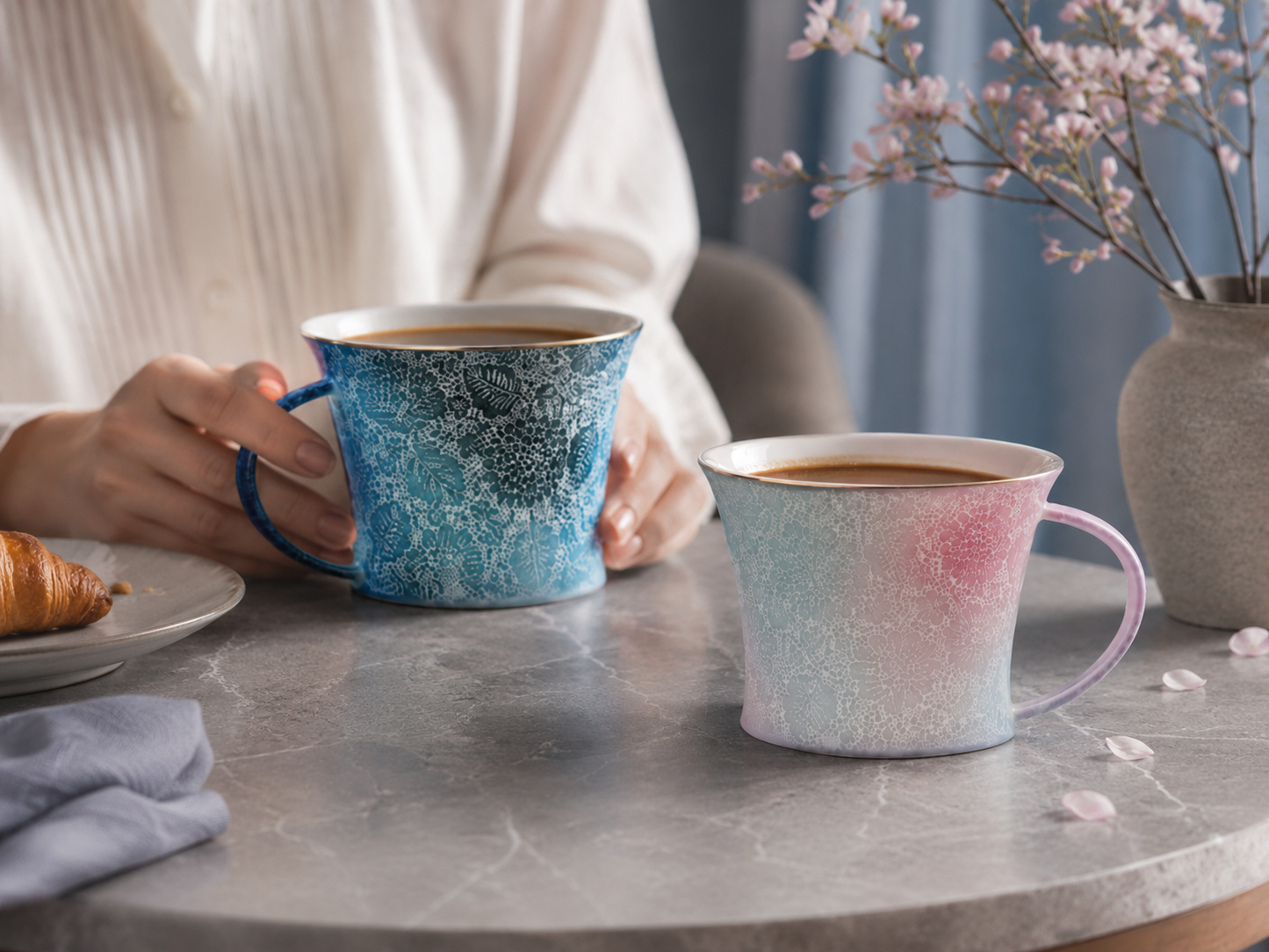 Liora Coffee Couple Mugs
